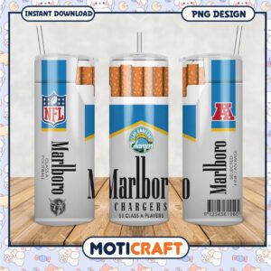 NFL Chargers Tumbler PNG Design for Fans, Perfect for Game Days