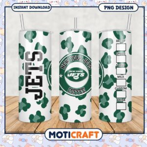 New York Jets Tumbler, Stylish and Functional Drinkware Design