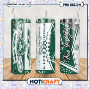 New York Jets tumbler, perfect gift for football fans everywhere