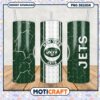 New York Jets tumbler design for football fans, stylish and functional drinkware