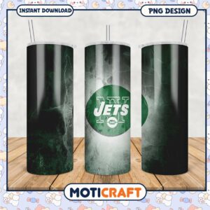New York Jets tumbler design for fans, celebrate your team spirit