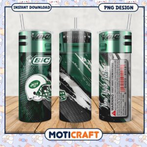 New York Jets tumbler design for die hard fans, perfect for gameday hydration