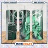 New York Jets tumbler design featuring playful superhero art, perfect for fans