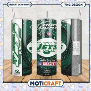 New York Jets Limited Edition Tumbler, Perfect for Game Day Events