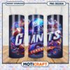 New York Giants Tumbler Design, Perfect for Football Fans