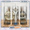 New Orleans Saints tumbler set, stylish drinkware for fans