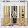 New Orleans Saints Tumbler PNG Design for Fans and Gifts