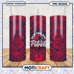 New England Patriots Tumbler PNG Design, Stylish and Functional