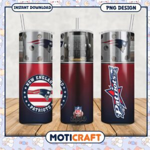 New England Patriots tumbler for sports fans, perfect for hydration needs