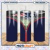 New England Patriots tumbler design, perfect for game day enjoyment