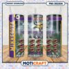 Minnesota Vikings tumbler design, fun prize winning game themed