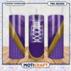 Minnesota Vikings tumbler design for sports fans, stylish and unique