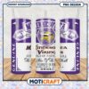 Minnesota Vikings tumbler cup for football fans, perfect gift idea