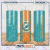 Miami Dolphins Tumbler PNG Design