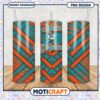 Miami Dolphins Tumbler PNG Design, Perfect for Football Fans