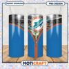 Miami Dolphins tumbler design for fans, perfect for everyday use