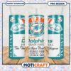 Miami Dolphins Tumbler Cup Design, Perfect for Fans and Collectors
