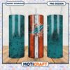 Miami Dolphins tumbler design features vibrant colors, perfect for fans 1 Miami Dolphins tumbler design features vibrant colors, perfect for fans