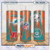 Miami Dolphins tumbler cup design features vibrant colors, perfect for fans 1 Miami Dolphins tumbler cup design features vibrant colors, perfect for fans