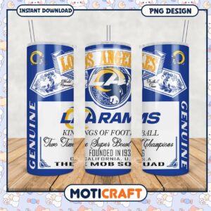 Los Angeles Rams Tumbler, NFL Team Merchandise for Fans