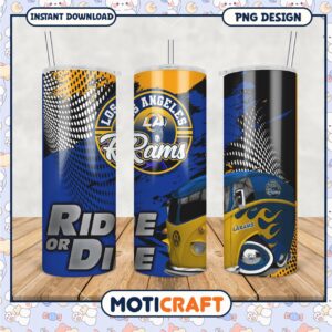 Los Angeles Rams tumbler set for fans, stylish and functional drinkware