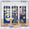 Los Angeles Rams tumbler design, perfect for game day fun 1 Los Angeles Rams tumbler design, perfect for game day fun