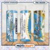 Los Angeles Chargers tumbler design for football fans, stylish and functional 2 Los Angeles Chargers tumbler design for football fans, stylish and functional