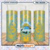 Los Angeles Chargers tumbler design for fans, vibrant colors and patterns 2 Los Angeles Chargers tumbler design for fans, vibrant colors and patterns