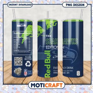 Limited Edition Seahawks Tumbler, Perfect for Every Fan's Collection