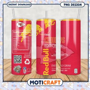 Limited Edition Chiefs Drink Tumbler, Perfect for Game Days
