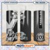Las Vegas Raiders tumbler, stylish and perfect for fans