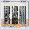 Las Vegas Raiders tumbler with dynamic lightning design, perfect for fans