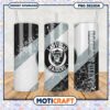 Las Vegas Raiders tumbler set, stylish and perfect for fans