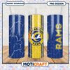 LA Rams Tumbler PNG Design