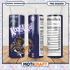 Kool Aid Wild Blue Tumbler PNG, Fun and Unique Design for You