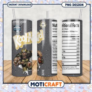 Kool Aid Tumbler with Nutritional Facts, Perfect for Every Drink