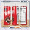 Kool-Aid tumbler with nutrition facts, enjoy flavorful hydration daily 1 Kool Aid tumbler with nutrition facts, enjoy flavorful hydration daily