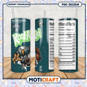 Kool Aid Green Apple Tumbler PNG, Perfect for Fans and Collectors