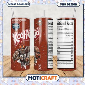 Kool Aid Brown Sugar Tumbler, Perfect for Everyday Refreshment