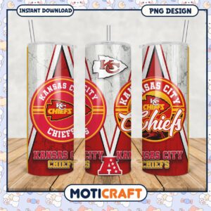 Kansas City Chiefs tumblers set, perfect for game day excitement