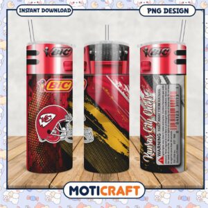 Kansas City Chiefs tumbler, bold design for fans and collectors