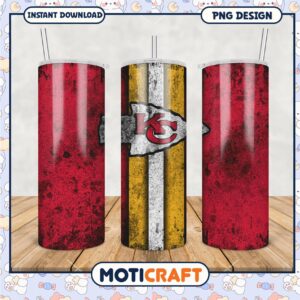 Kansas City Chiefs Tumbler Set, Perfect for Game Day Refreshments