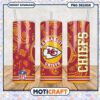 Kansas City Chiefs tumbler PNG design, stylish and durable for fans