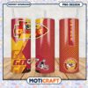 Kansas City Chiefs tumbler design for fans, perfect for hydration on game day