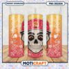 Kansas City Chiefs skull tumbler, unique design for fans and gifts