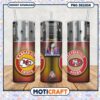 Kansas City Chiefs and San Francisco 49ers tumbler design, perfect for NFL fans