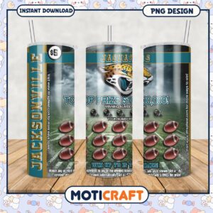 Jacksonville Jaguars Tumbler, Win Prizes and Support Your Team