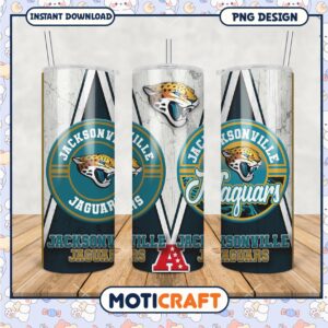 Jacksonville Jaguars tumbler, perfect for game day use