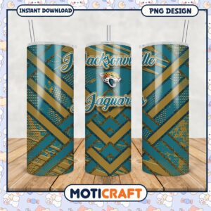 Jacksonville Jaguars tumbler, bold design for fans and collectors