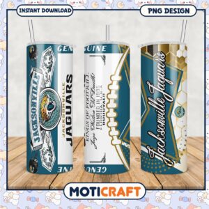 Jacksonville Jaguars Tumbler Set, Perfect for Game Day Excitement